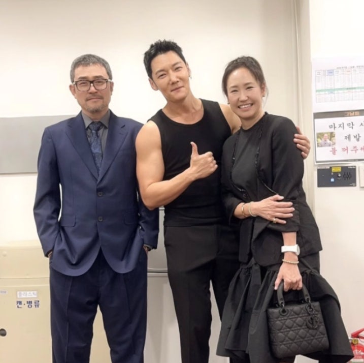 “또 이렇게 응원을 와주시고…” 최진혁, 최민수♥강주은 부부에 전한 진심