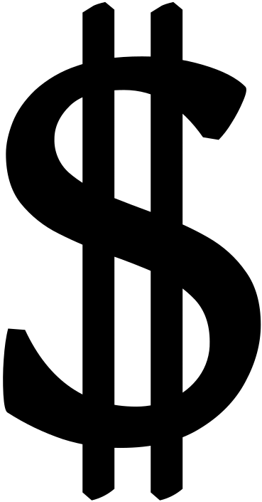 화폐 기호 Won Sign= ₩ ￦, double-stroke dollar sign, logogram?