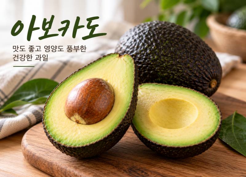 아보카도 효능 7가지｜후숙방법부터 보관법까지 쉽게 정리