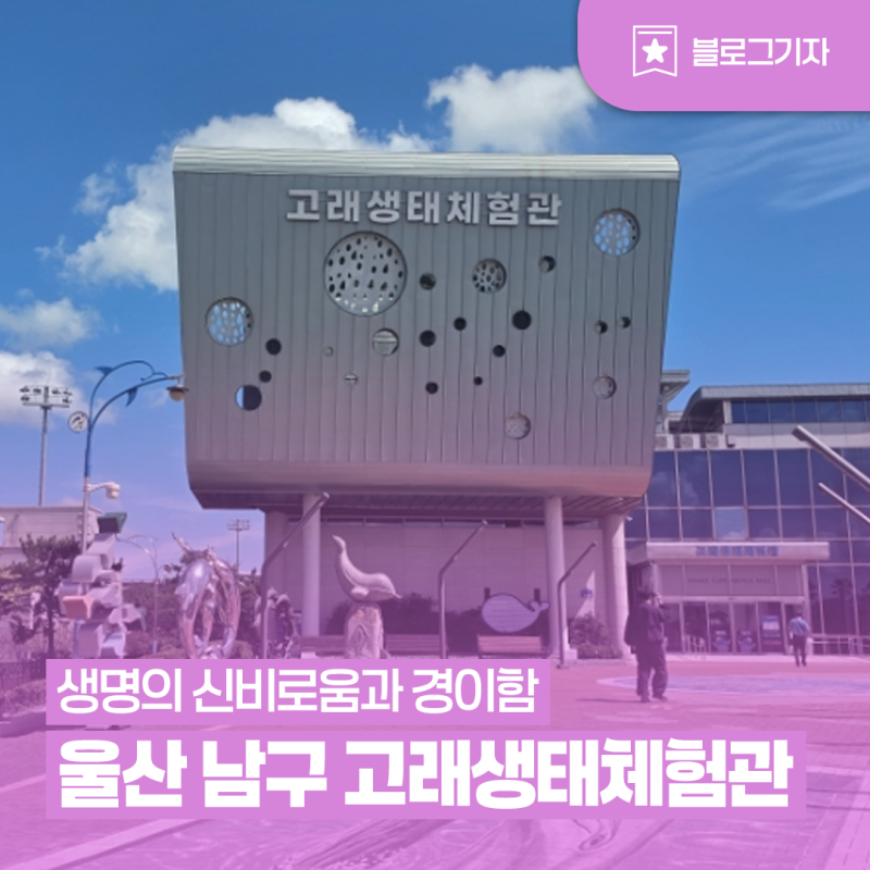 [블로그 기자] 울산 남구 장생포 생명의 신비로움과 경이함을 체험할 수 있는 곳 고래생태체....
