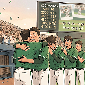 황재균 은퇴식, 마지막 타석까지 직접 뛰었다 ⚾ 20년 프로 생활의 진짜 마침표