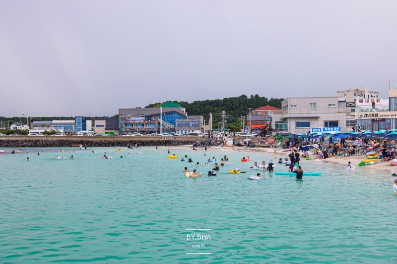 제주 세기알해변 스노쿨링 명소 김녕해수욕장 옆 물놀이 수심 주차