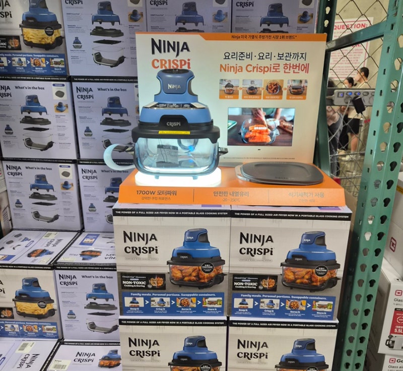 코스트코 닌자 크리스피 글라스 에어프라이어 3.8L35,000원 할인, 134,900원