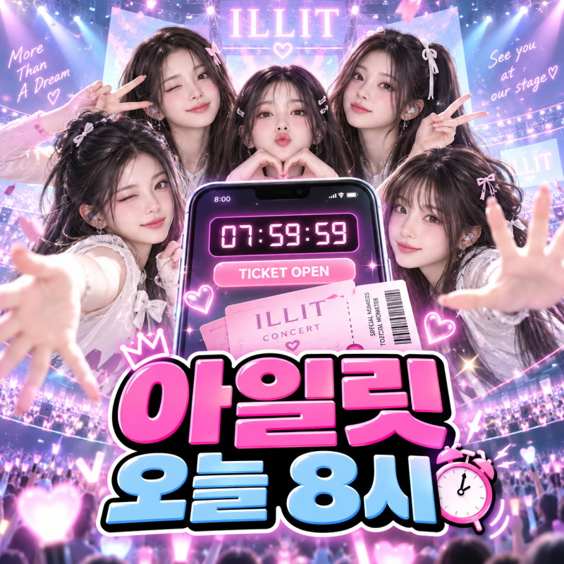 아일릿 콘서트 예매 언제? 9월 14일 티켓팅 시작, 가격 최고 25만원