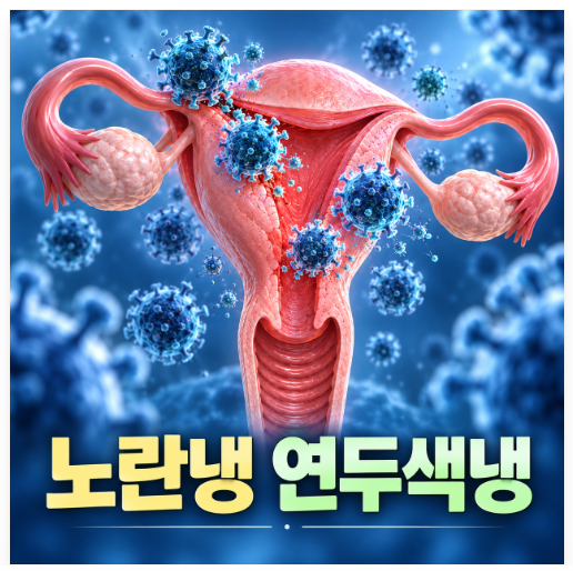 노란냉 노란색냉 연두색냉 덩어리 나오는 이유 계속 방치해도 괜찮을까?