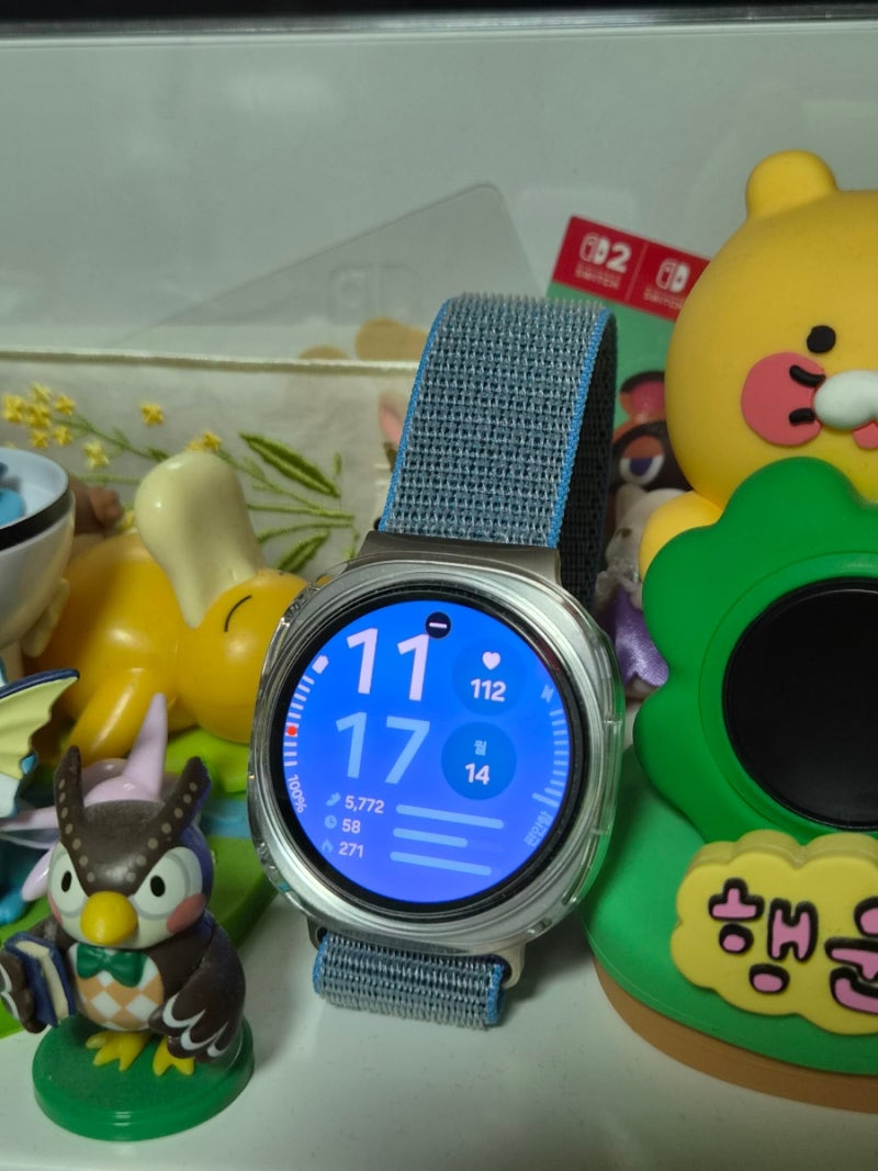 [워꾸 챌린지] 갤워치5에서 갤럭시워치9 40mm 실버 후기