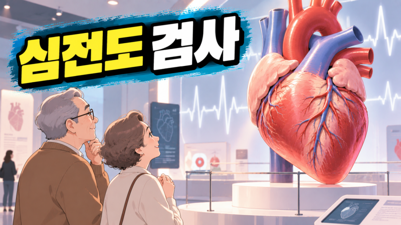 심전도 검사 목적 소요 시간 심혈관질환 관리와 연관된 이유