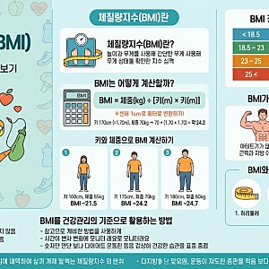 체질량지수(BMI)는 어떻게 계산할까? 계산법부터 정상 범위까지 알아보기
