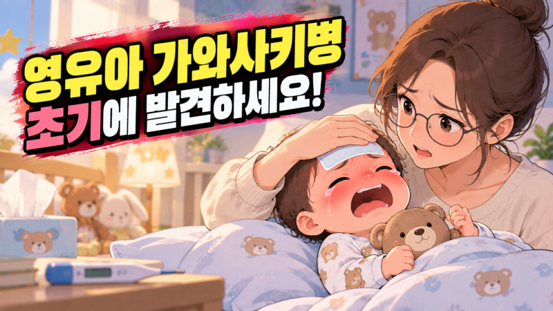 가와사키병 급성 혈관염 증상 영유아 열이 나고 딸기혀 보인다면 빨리 체크