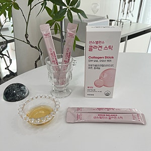 마시는 액상 피치맛 먹는콜라겐, 유한양행 센스밸런스 저분자콜라겐스틱 후기