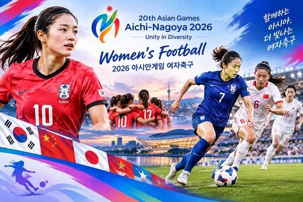 아시아 여자축구 순위 FIFA 세계랭킹
