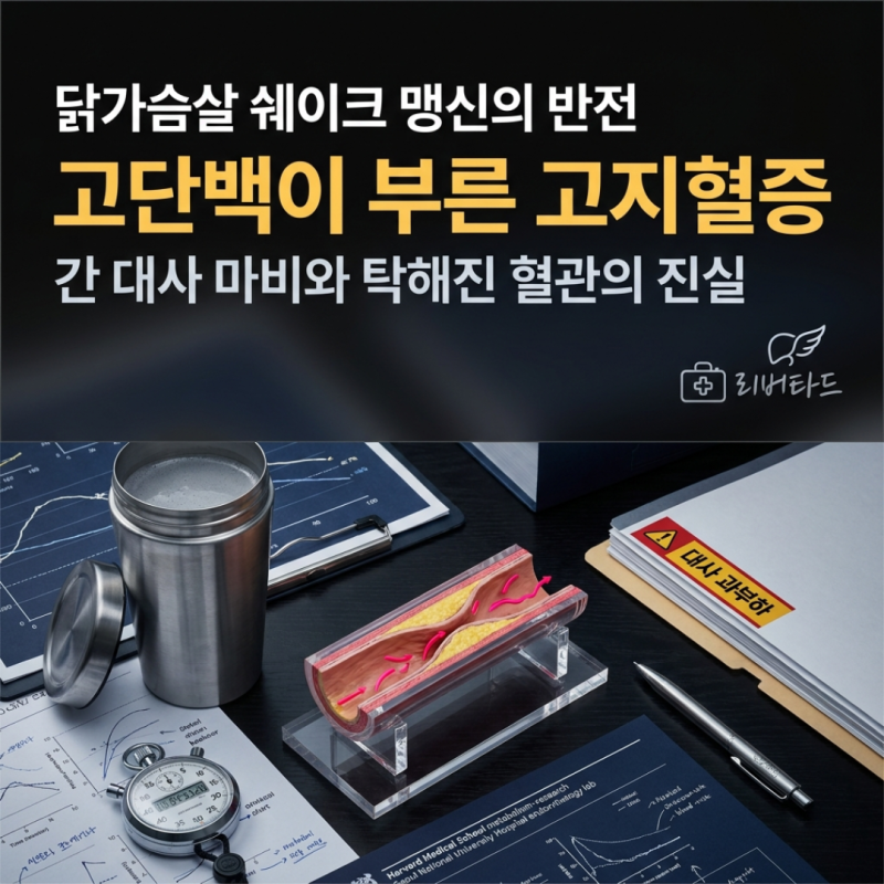 김종국표 닭가슴살 쉐이크 맹신의 덫과 고지혈증 유발의 전말
