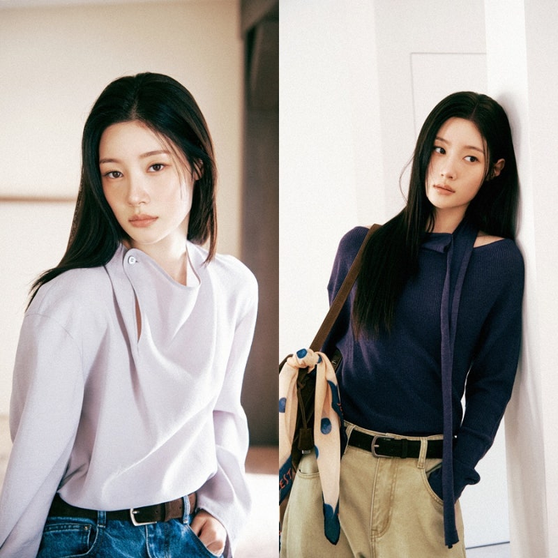 온앤온 정채연 화보 속 가을옷 추천 가을 데일리룩 코디 참고해보세요 :D