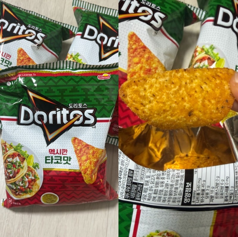 도리토스 멕시칸 타코맛 후기｜2+1에 샀는데 진짜 타코맛 나서 계속 먹게 돼요