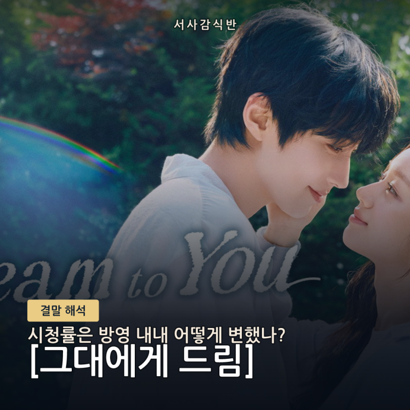 그대에게 드림 시청률 최고·최저·최종 정리, 2%대 박스권에 갇힌 이유