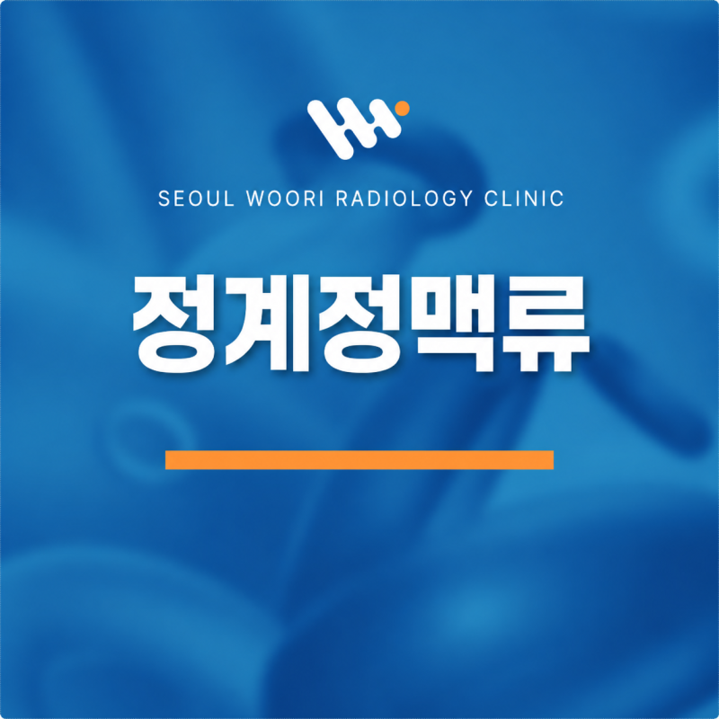 [서울우리영상의학과] 정계정맥류란?