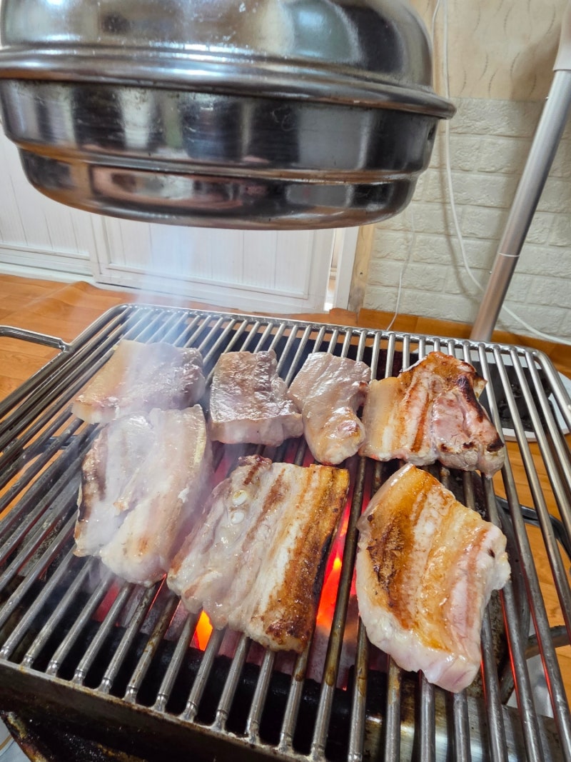 전남 영암 신북면 '금동숯불구이 식육식당' / 삼겹살 인생 최고의 맛과 멋 추천 맛집
