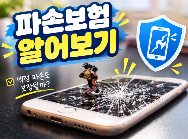핸드폰 파손보험 조건과 절차, 가입 전 꼭 확인할 것