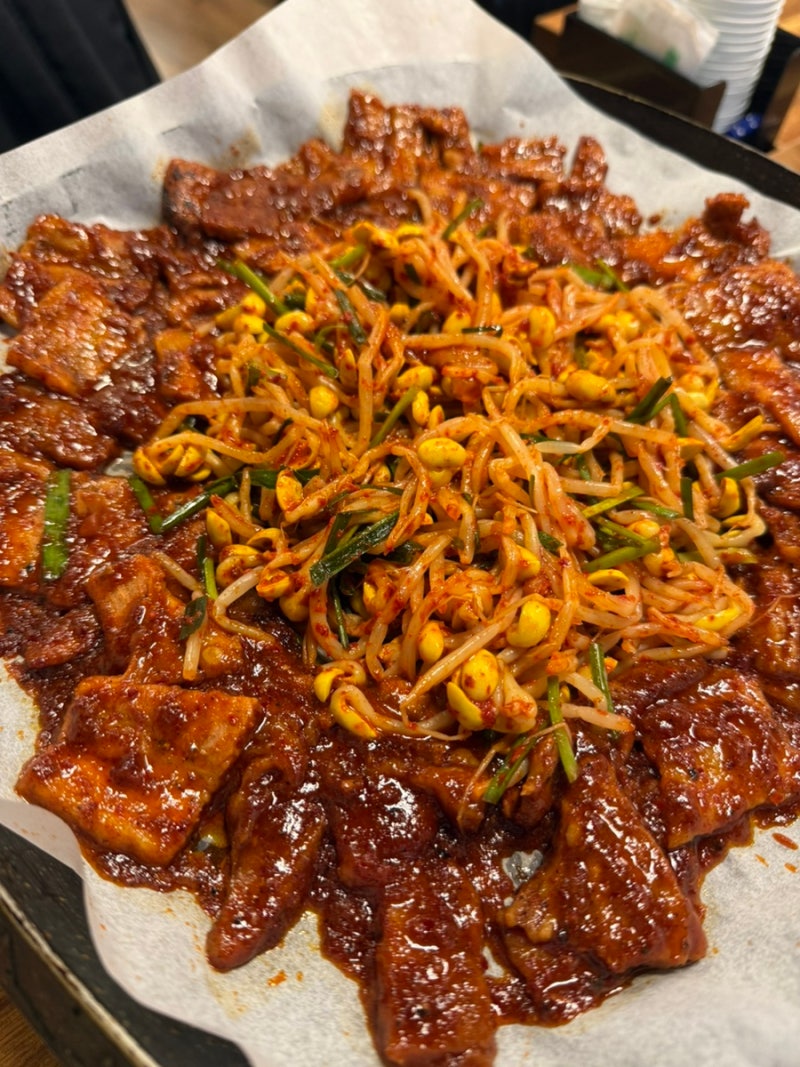 평택 비전동 맛집 딸부자 고추장삼겹살｜쌈 싸먹고 볶음밥까지 제대로