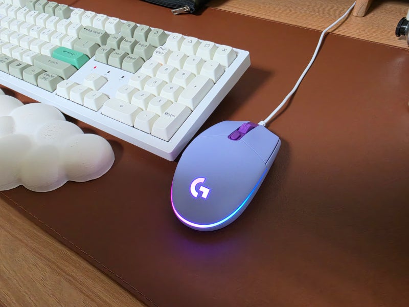 로지텍 G102 LIGHTSYNC 라일락 구매 후기, 가벼운 유선 게이밍 마우스 사무용도 적극 추천