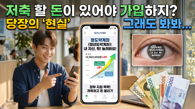 청년 도약 계좌 가입 조건 총정리 (나이·소득 기준 및 무직 가입 여부 확인)