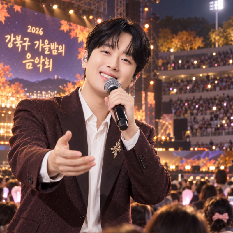 "이찬원 출격" 2026 강북구 가을밤의 음악회, 무료입장 몇 시부터?