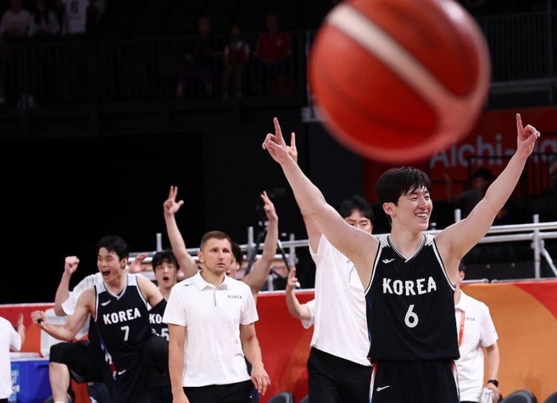 한국 농구 일본에 100-83 승리! 그런데 일본 2군이었다고?