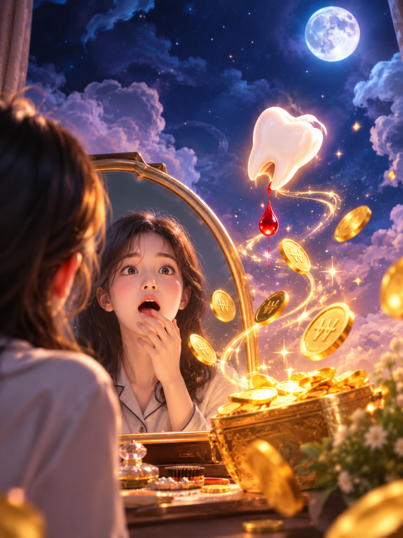 이빨 빠지는 꿈 해몽, 이렇게 빠졌다면 조심하세요