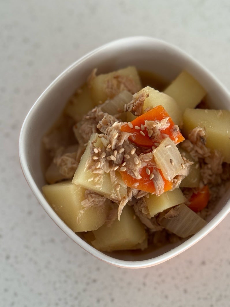 아기 참치요리 ‘참치감자조림’｜참치 안 먹던 아기도 한 그릇 순삭!