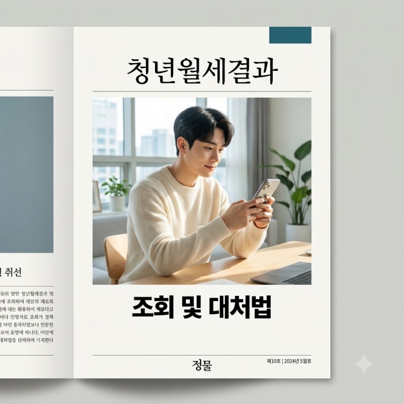 복지로 청년월세 결과 확인 방법과 부적격 시 대응 전략