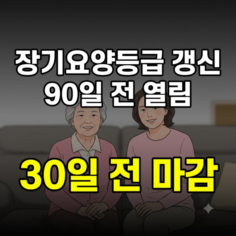 장기요양등급 갱신 신청 전화로 되나요, 장기요양 갱신 신청 서류 의사소견서는 언제까지