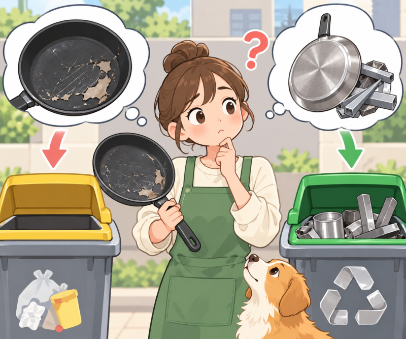 프라이팬 버리는 법 완벽 정리! 고철 분리배출 헷갈릴 때