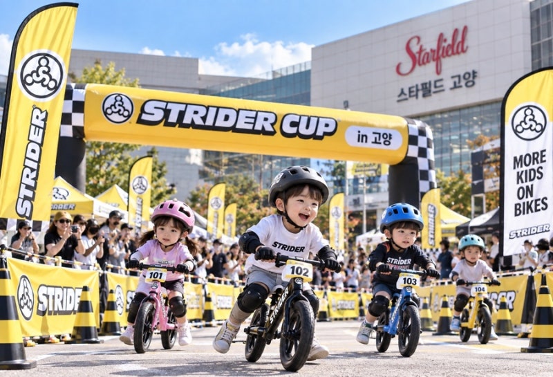 2026 스트라이더컵 고양 개최, 스타필드 고양 아이 자전거 대회 일정