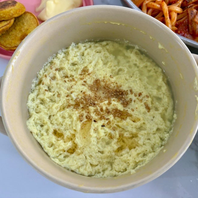 전자레인지 계란찜 5분 완성 초간단 계란찜 레시피 아기반찬 무염유아식