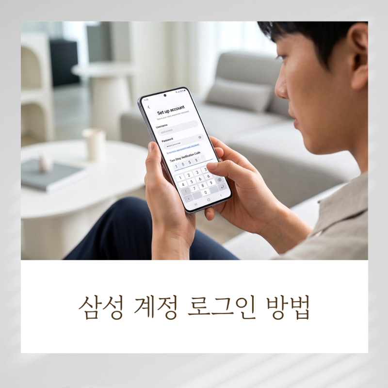 삼성 계정 로그인 방법 : 2단계 인증 오류와 기기 연동 꿀팁
