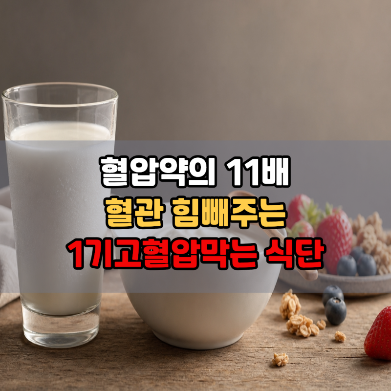 "혈압약의 11배".. 약 먹기 전에 시작했더니 혈관 힘 빼주는 1기 고혈압 막는 그 식단 | DASH 식....