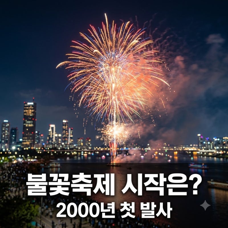 "2000년에 무슨 일이?" 여의도 불꽃축제 시작년도와 몰랐던 반전 역사..