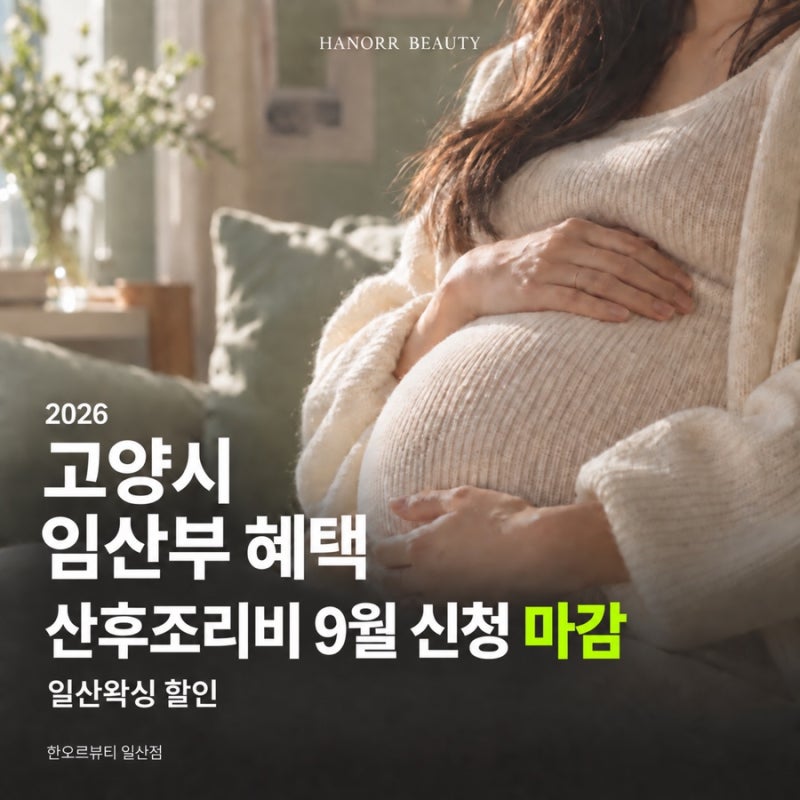 2026 고양시 임산부혜택 총정리 | 일산임산부왁싱 혜택까지