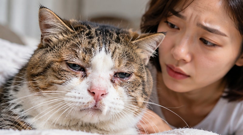 고양이 감기 증상 재채기 코막힘 원인과 관리법