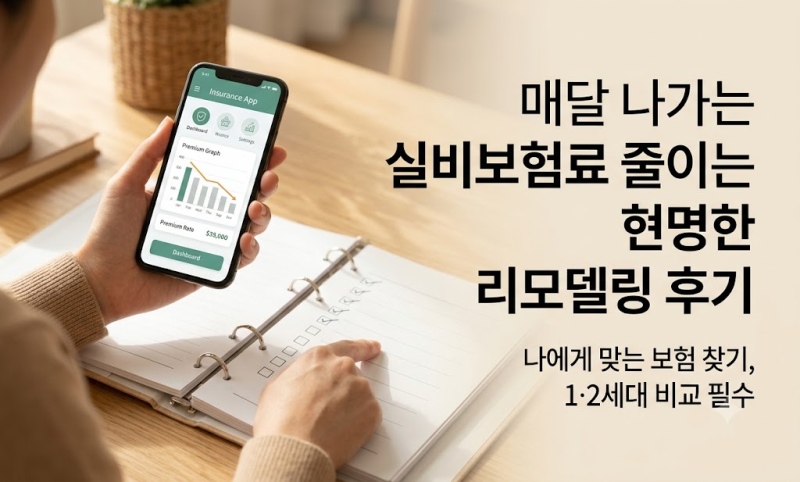 실손보험료 줄이는 방법, 기존 보험 해지 전 꼭 따져보세요