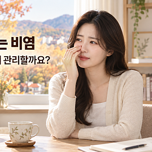 환절기 비염이 심해지는 이유｜알레르기 비염 생활관리와 한약 건강보험