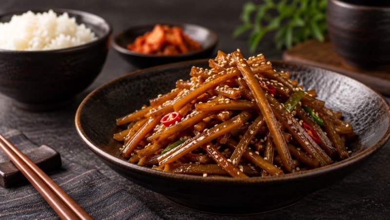 쫀득하고 짭조름한 우엉조림 만드는 법｜밥반찬 우엉조림 황금레시피