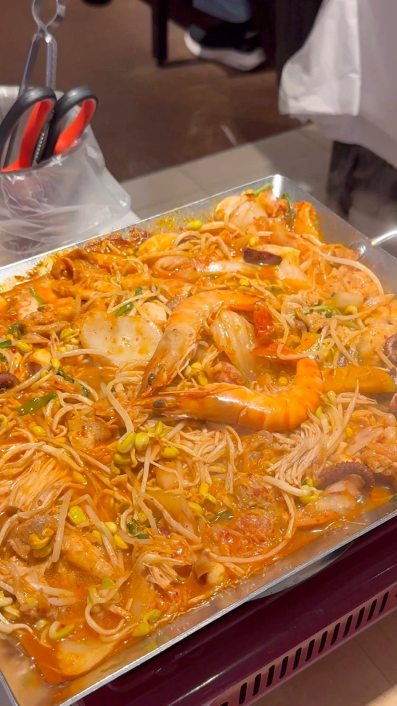 여수 밤바다 맛집 낭만포차24 2관, 돌문어삼합 푸짐해서 놀람!