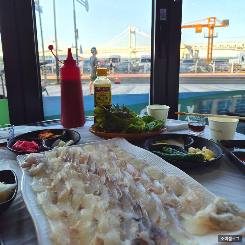부산 광안리 회센터 ｜광안리 횟집 포장 가성비 좋은 민락어민활어직판장