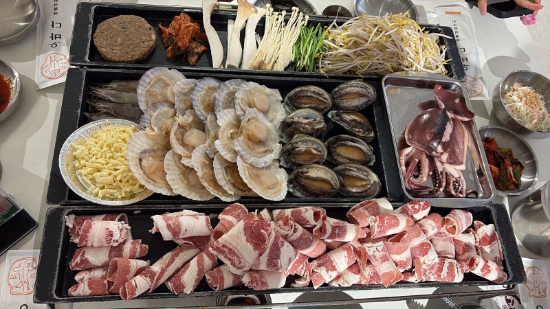 강원도 양양 낙산사 맛집 해물삼합구이 술집 "우바다"