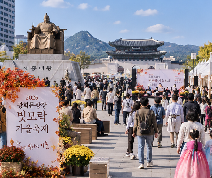 2026 광화문광장 빛모락 가을축제 9월 24일 개막 공연·체험·추석 연휴 나들이 정리