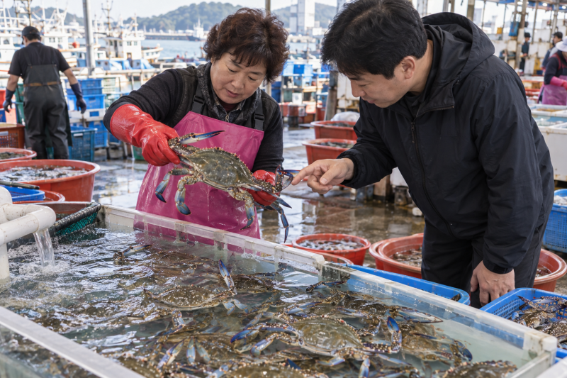 소래포구 꽃게 시세 9월 중순 얼마? 활 숫꽃게 1kg 가격 알아봤어요