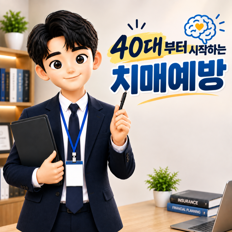 40대부터 시작하는 '치매 예방' — 미리 알아두면 좋은 것들