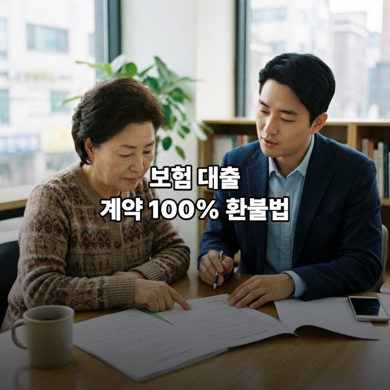 보험 계약 해지 위약금 없이 되돌리는 3가지