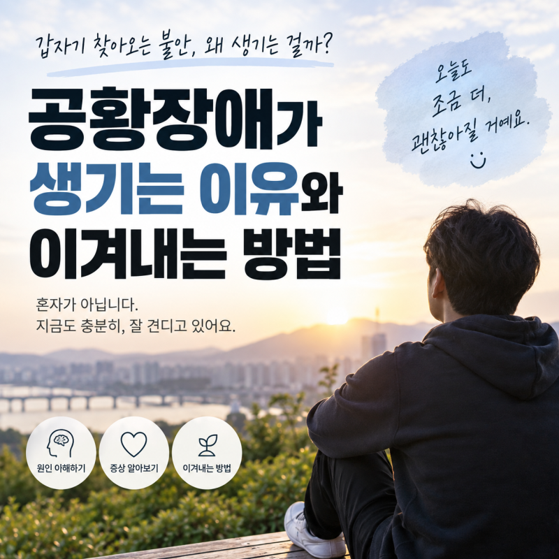 공황장애가 생기는 이유와 이겨내는 방법